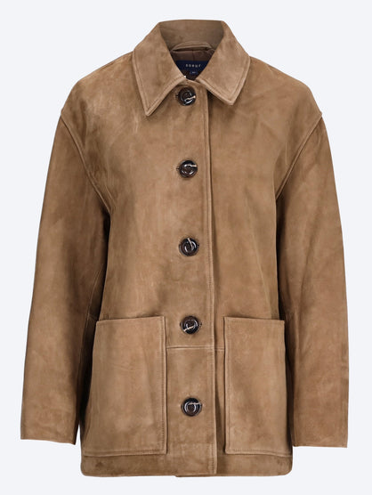 Veste en cuir Vincenzo