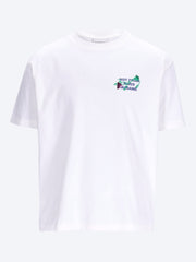 T-Shirt mit aufgesticktem Vine-Slogan ref: