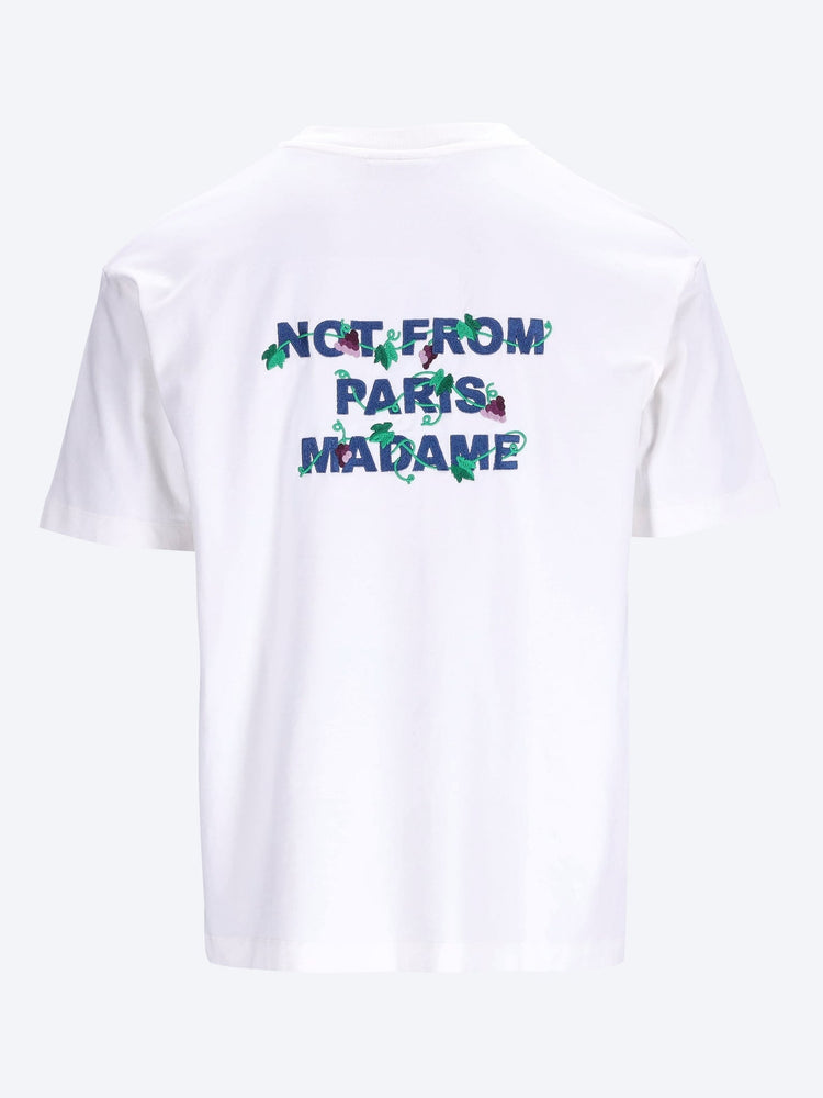T-Shirt mit aufgesticktem Vine-Slogan 2