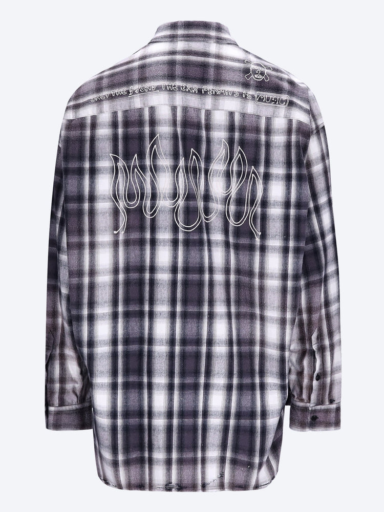 Vintage like check shirt 3