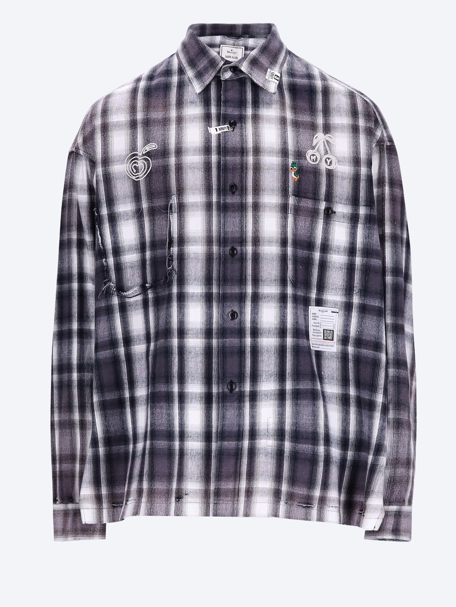 Vintage like check shirt 1