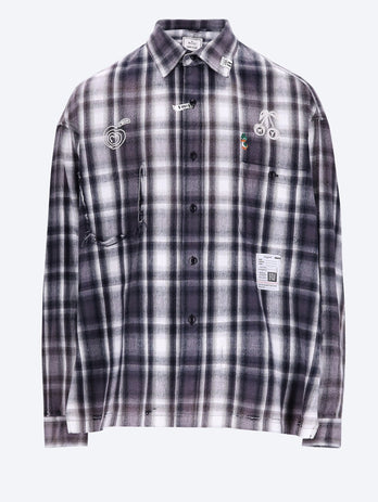 Vintage like check shirt