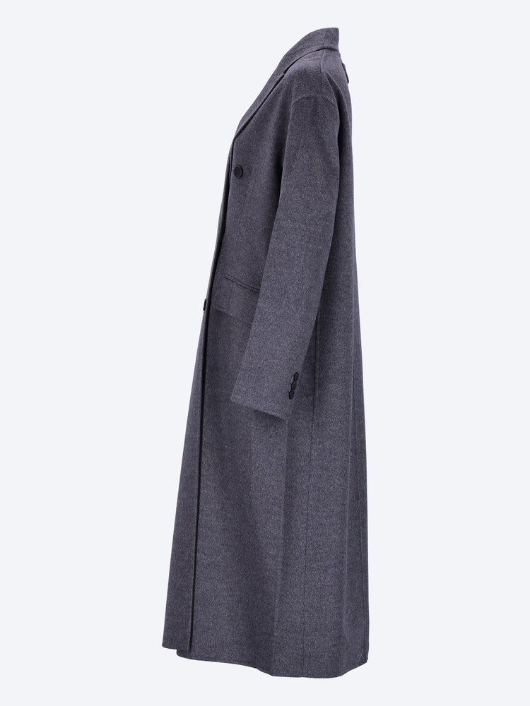 Virgin wool and cashmere coat 2