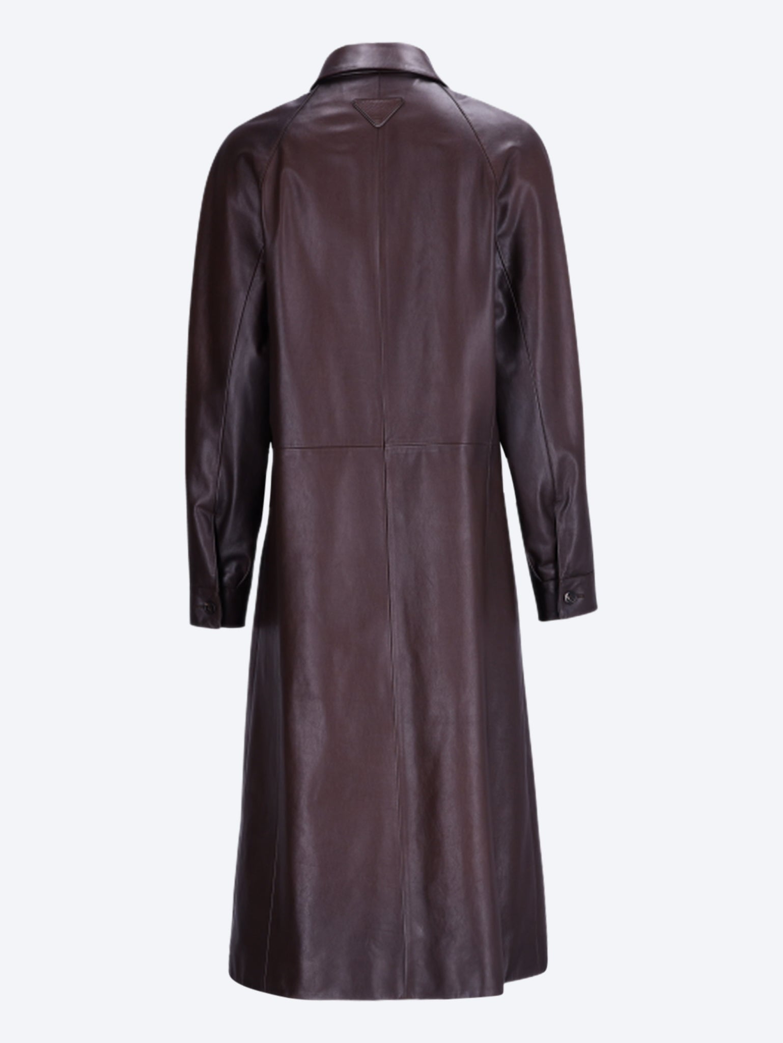 Manteau en cuir Vitello (sans reptile) 3
