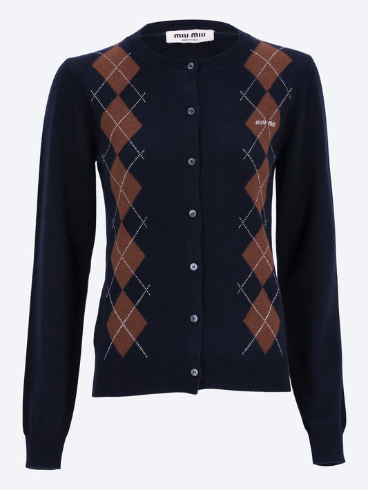  W/ buttons cardigan knitwear WOMEN-CLOTHING CARDIGANS MIU MIU SMETS