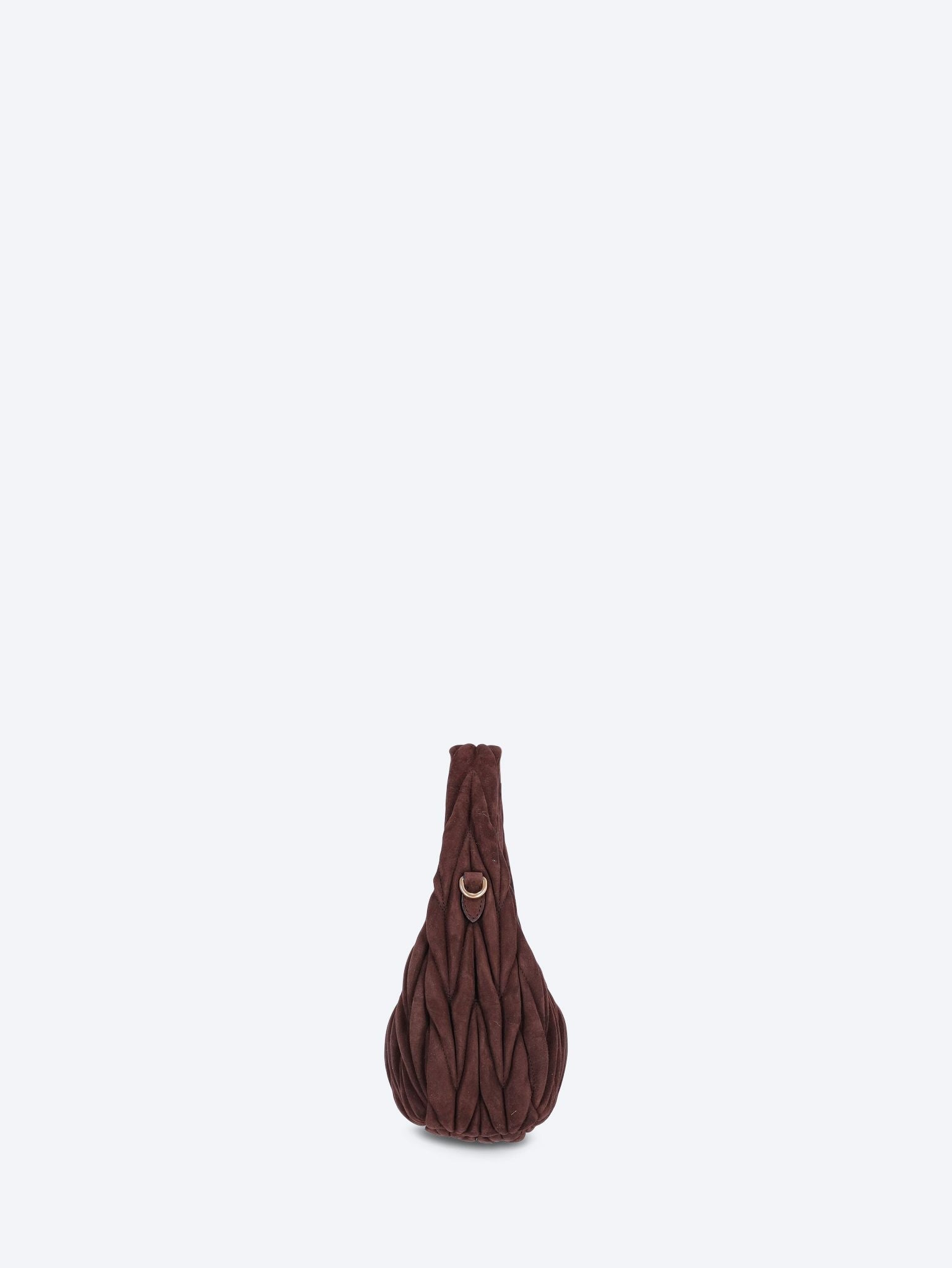 Sac hobo en daim matelassé Wander 4