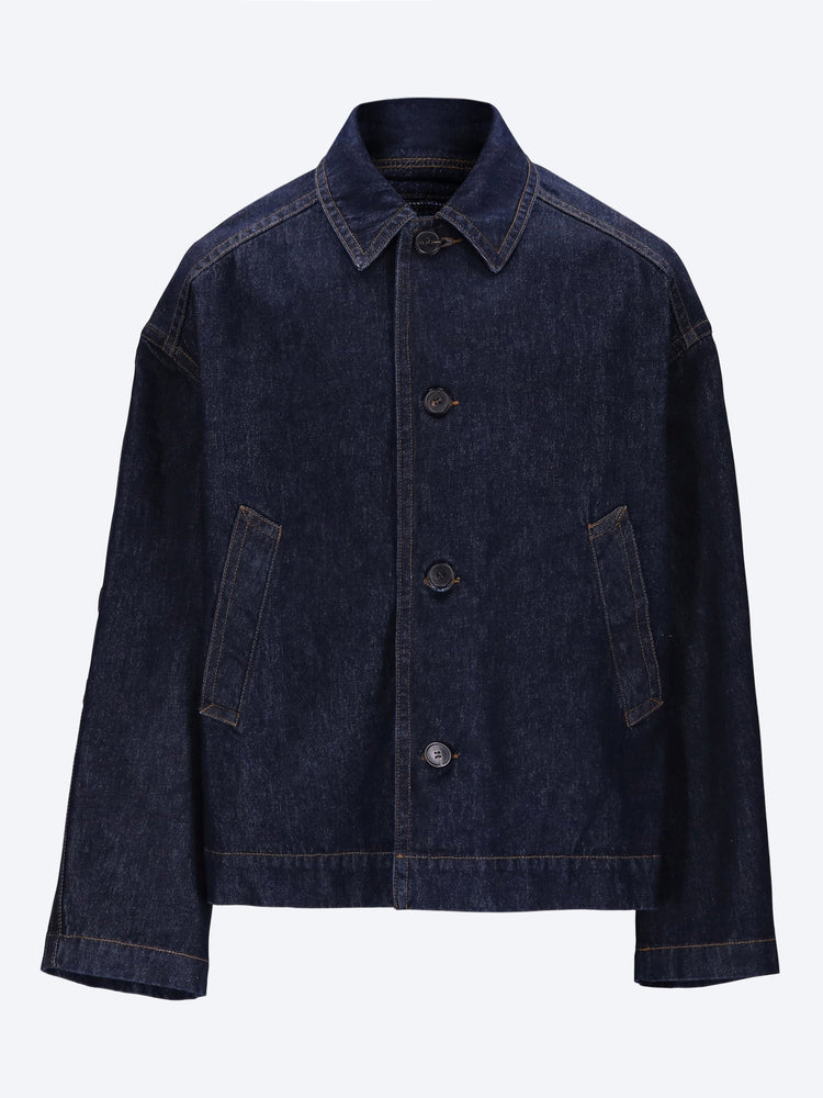 Washed denim jacket 1