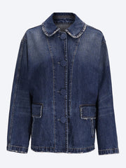 Washed denim jacket ref: