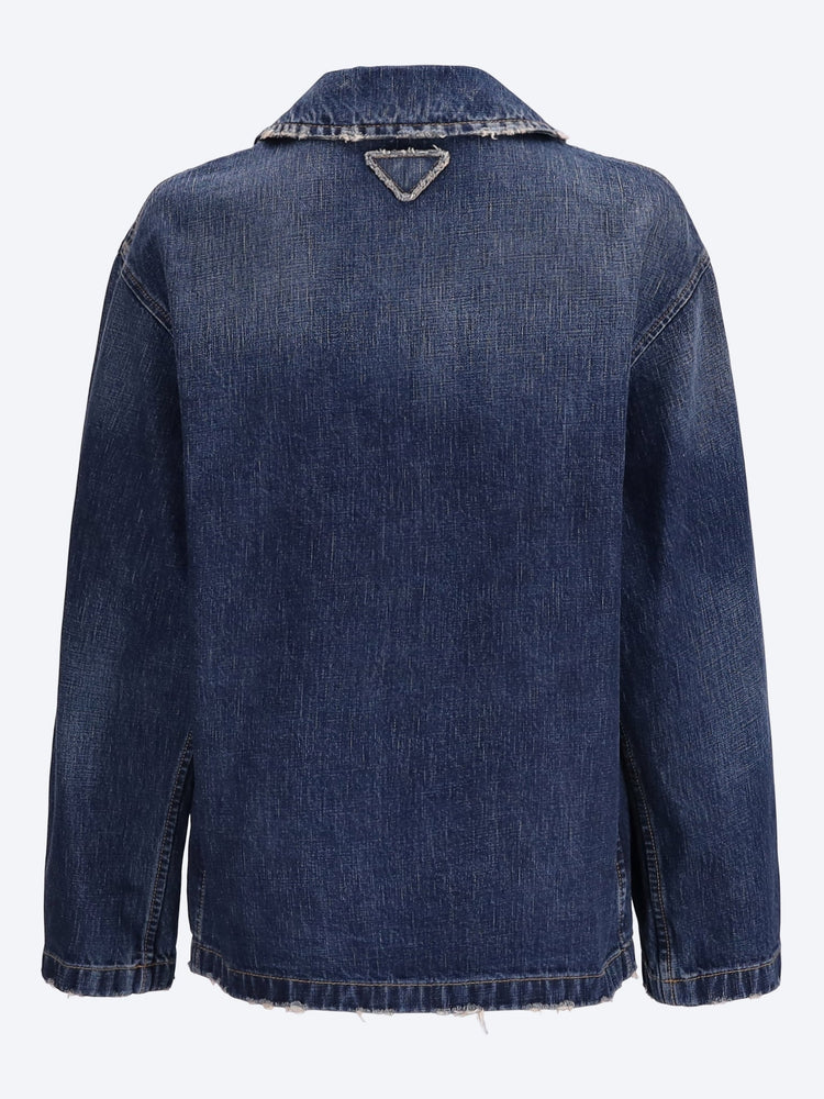 Washed denim jacket 3
