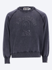 Washed effect sweat shirt ref: