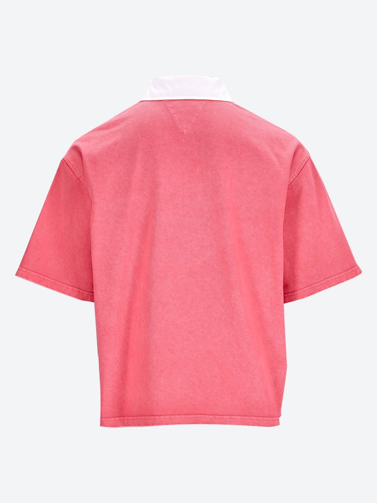 Washed Out Jersey Polo 2