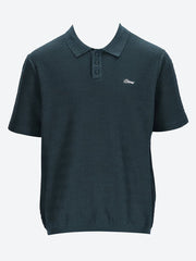 Wave cable knit polo ref: