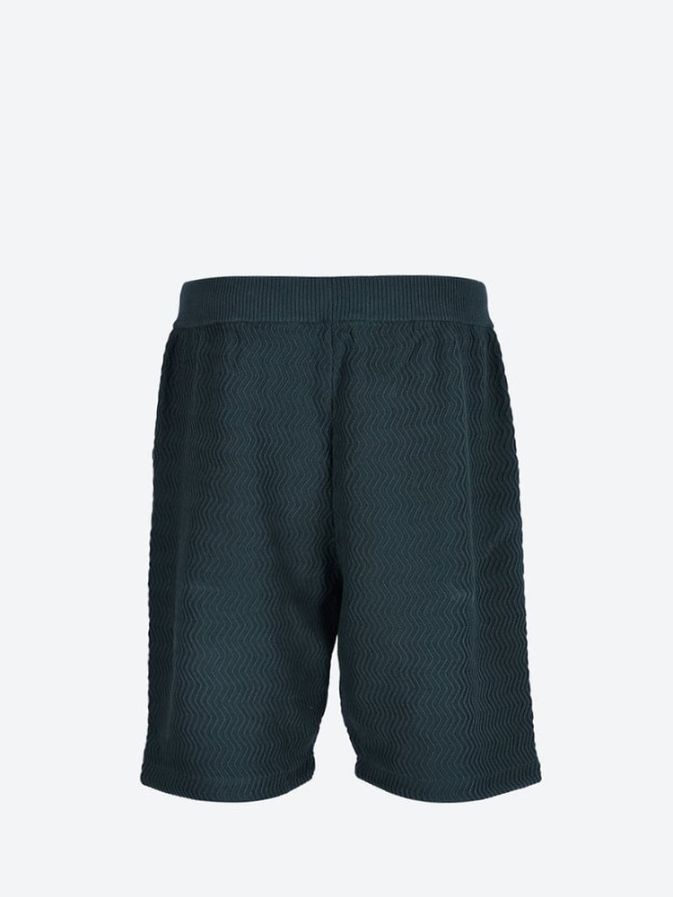 Wave cable knit shorts 3