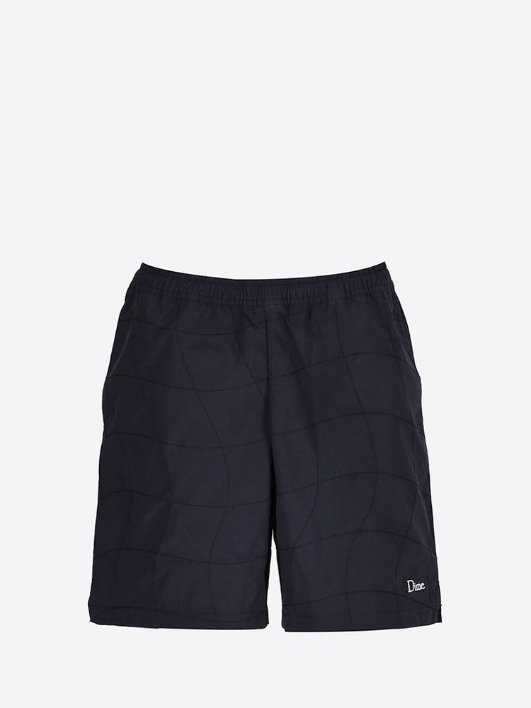 Wave quilted shorts 1