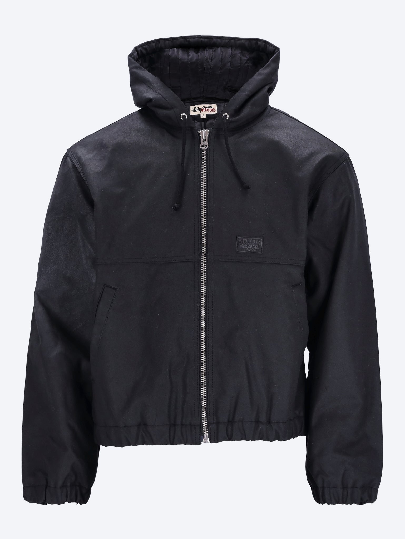 Waxed cotton work jacket 1
