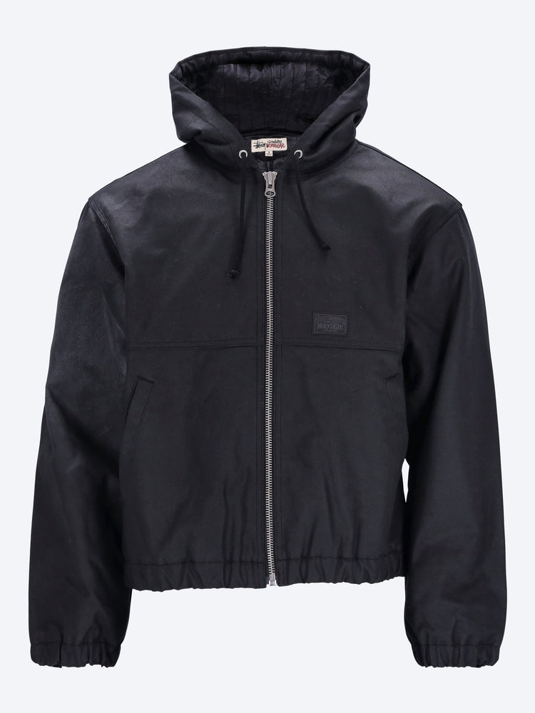 Waxed cotton work jacket 1