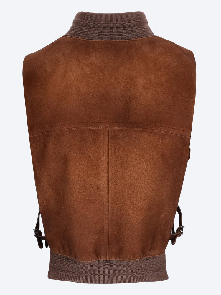 Jacke aus gewachstem Wildleder 3