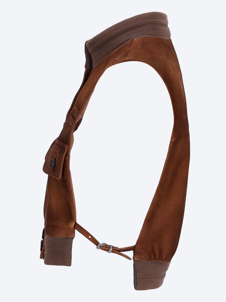 Jacke aus gewachstem Wildleder 2