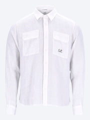 White Linen Logo Shirt ref: