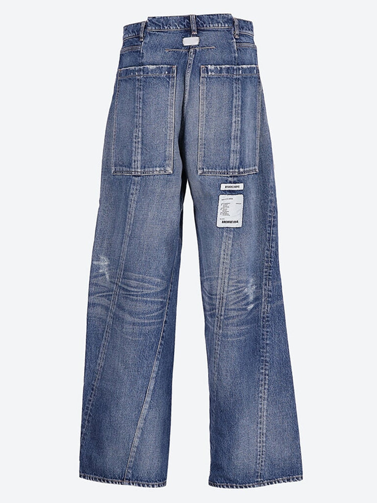 Wide leg carpenter jeans 3