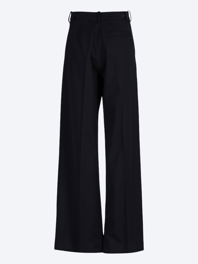 Wide-leg wool pants 3