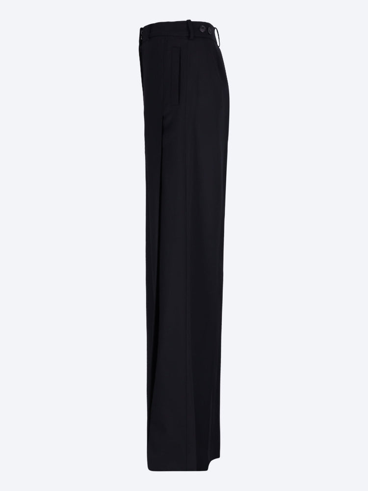 Wide-leg wool pants 2