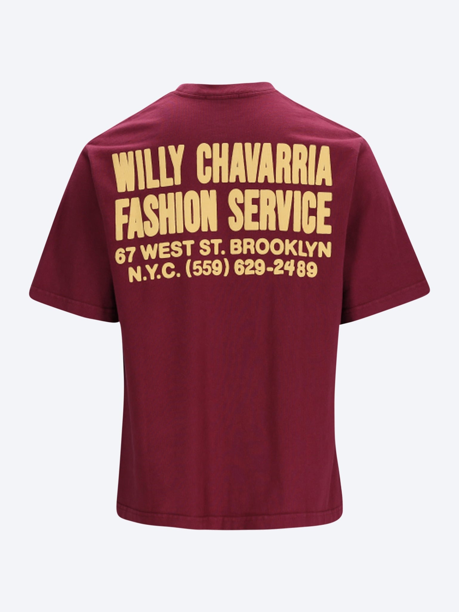 Willy Chavarria Fashion Services Standard-T-Shirt 2