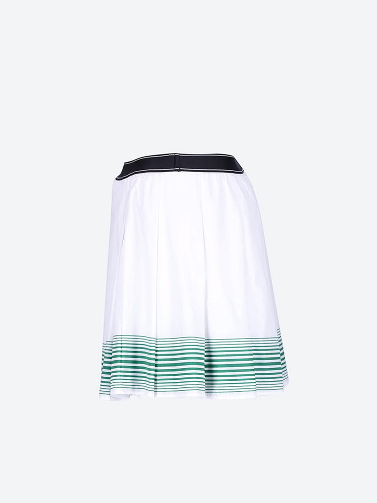 Women's stripe pleated skirt 2