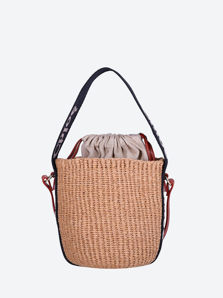 Woody small basket bag