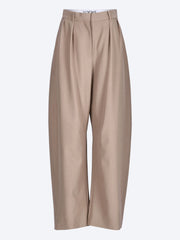 Wool barrel trousers ref: