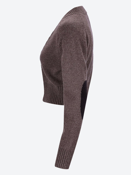 Wool cashmere cardigan