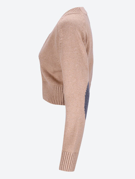 Wool cashmere cardigan