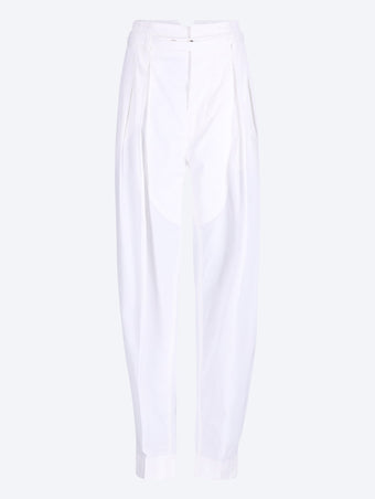 Wool cotton pants