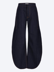 Wool denim petal pants ref: