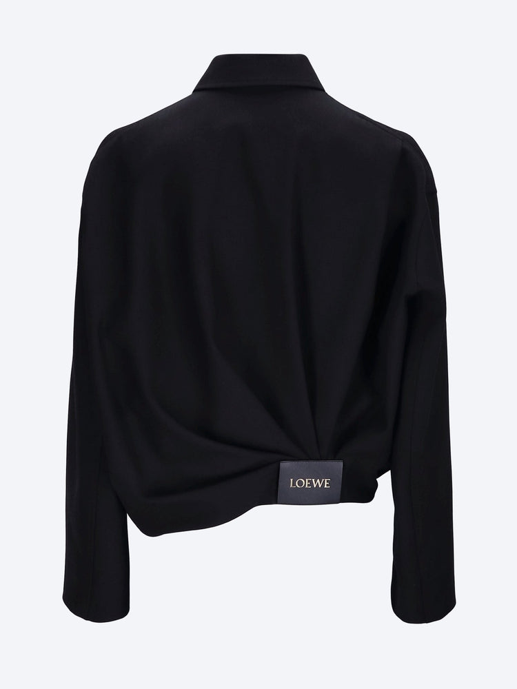 Wool draped jacket 3