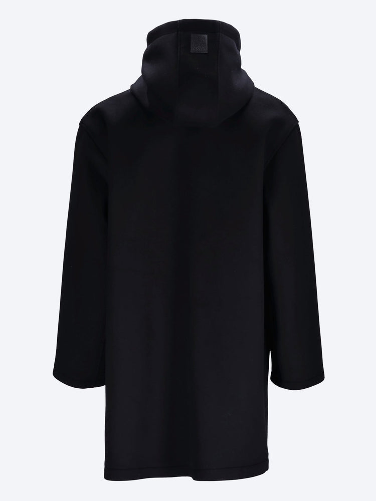 Wool hooded coat 3