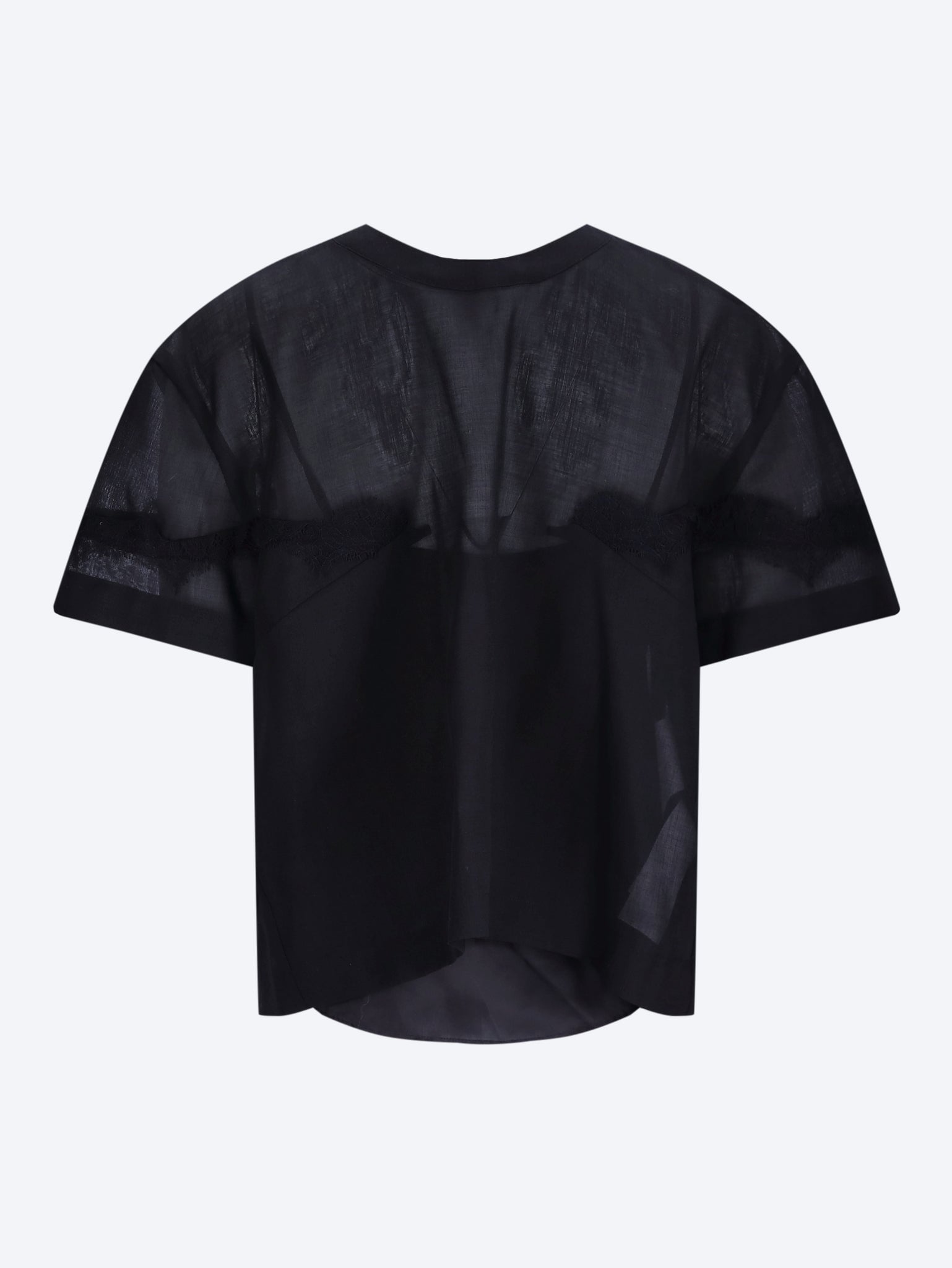 Wool organza pullover 2