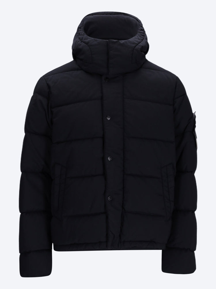 Wool ripstop-tc garment dyed ghost jacket 1