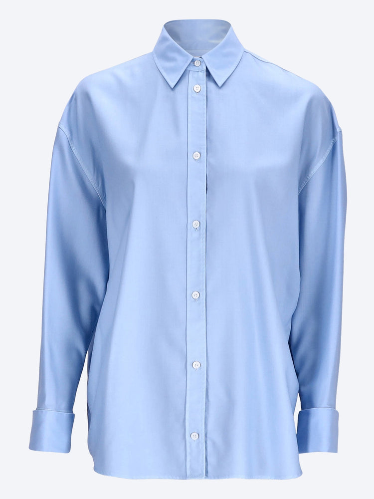 Wool silk shirt 1