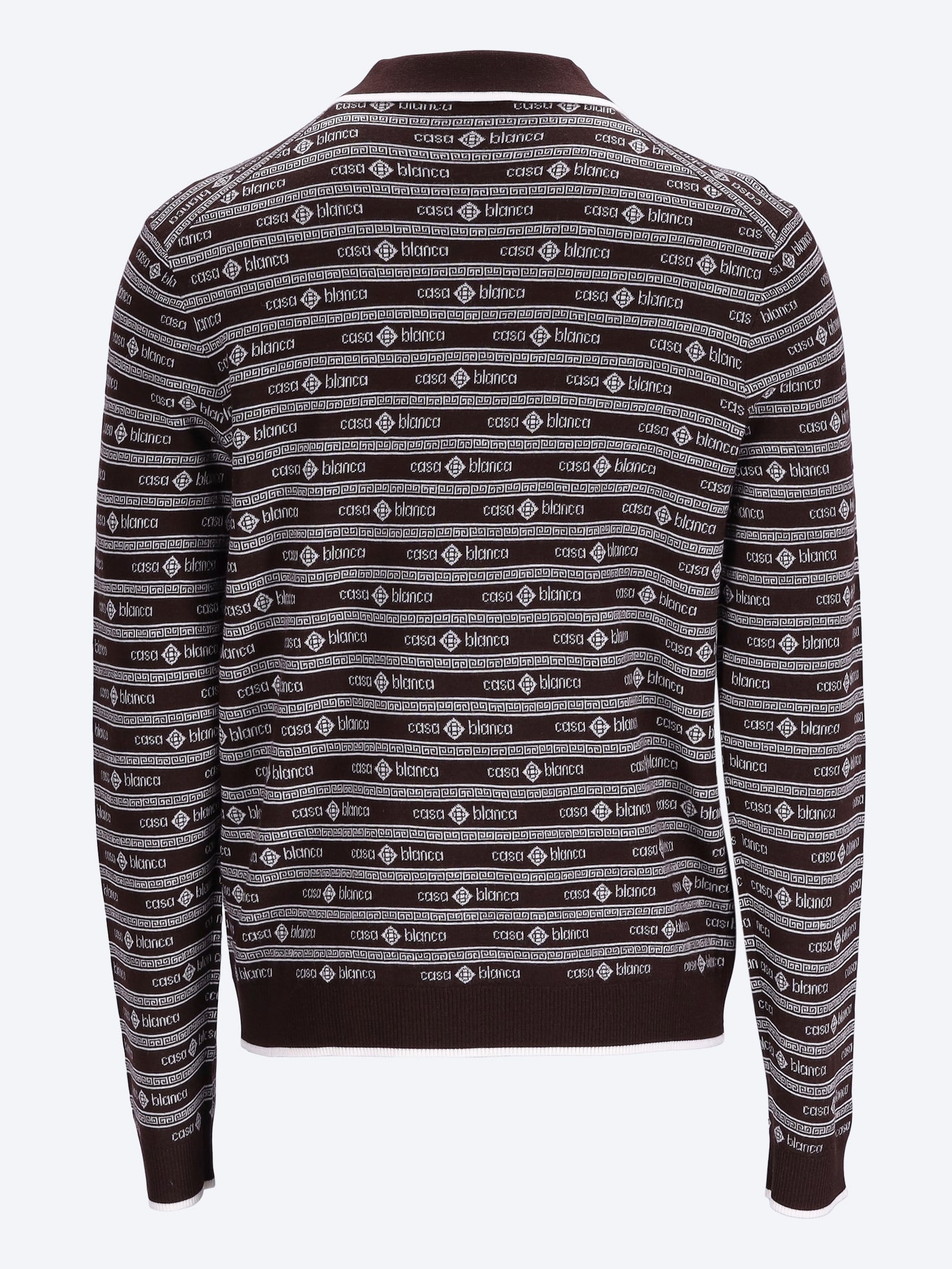Wordmark long sleeve polo 3