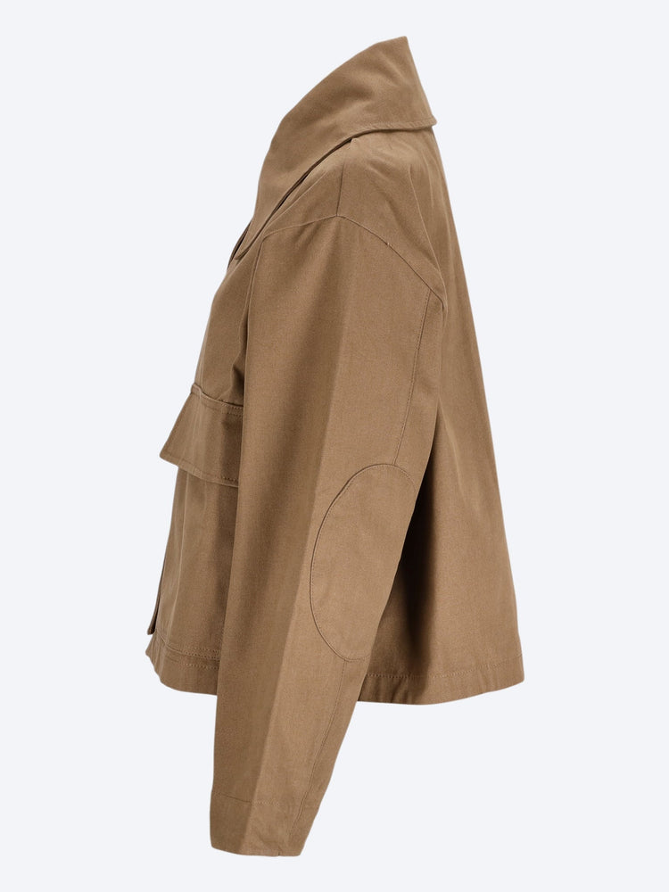 Workwear canvas short barn jacket 2