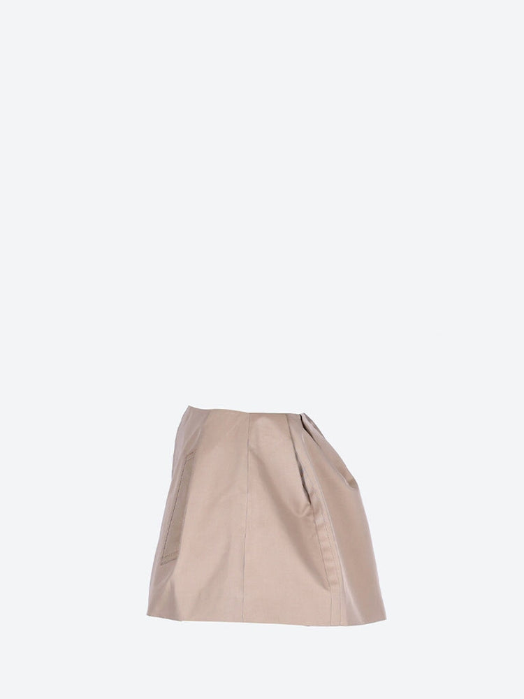 Woven cotton gabardine shorts 2