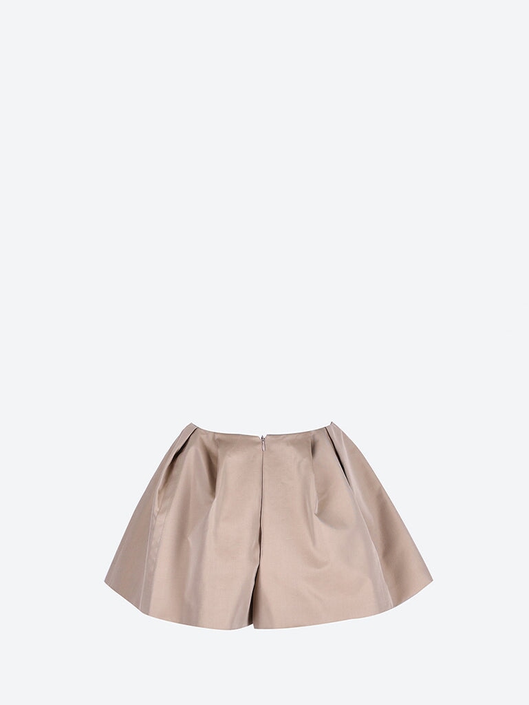 Woven cotton gabardine shorts 3