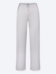 Pantalon de nuit tissé brillant avec dentelle ref: