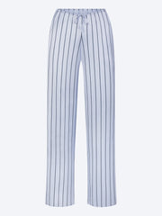 Pantalon de nuit tissé brillant avec dentelle ref: