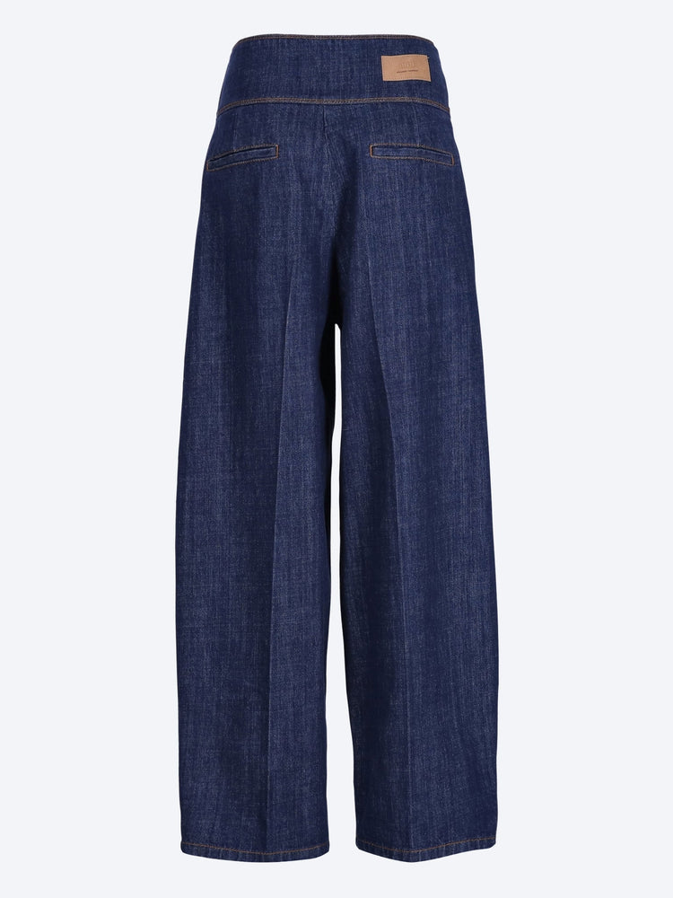 Wrapped belted ballon fit jeans 3