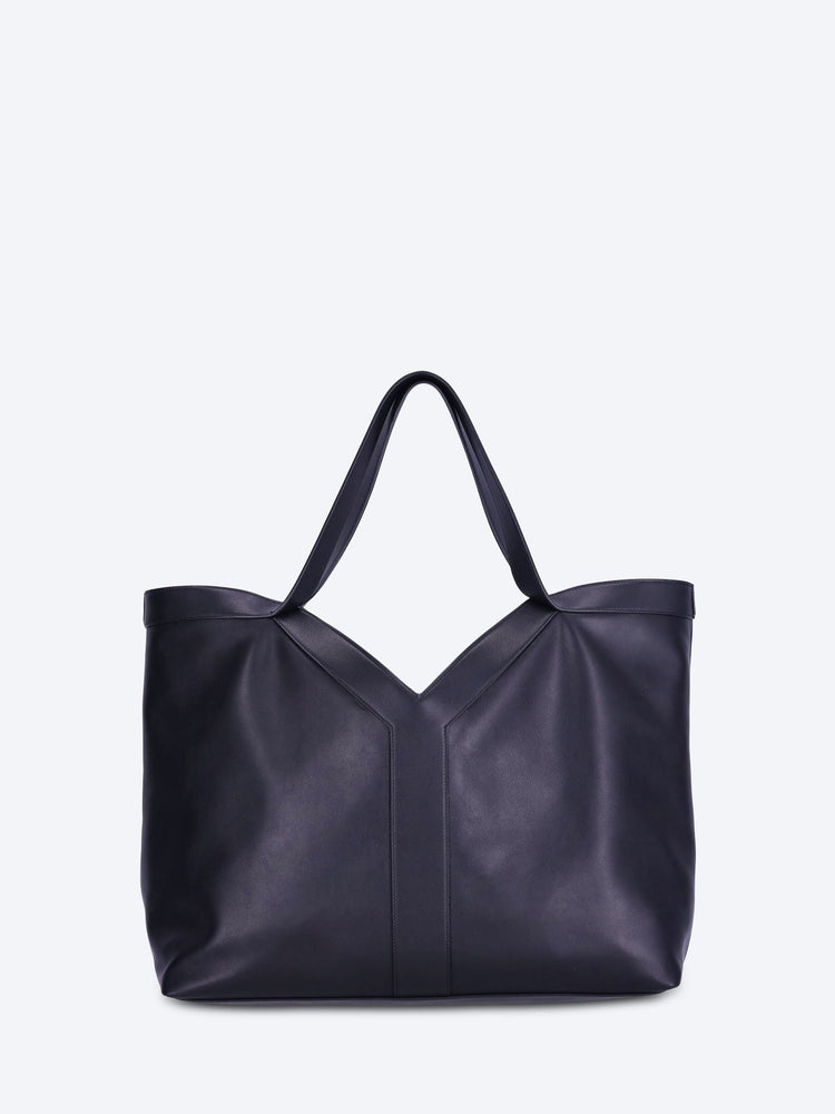 Y leather large tote bag 4
