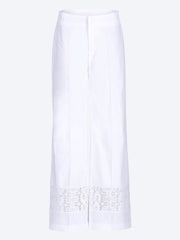 Yoshitomo popelin embroidery pants ref: