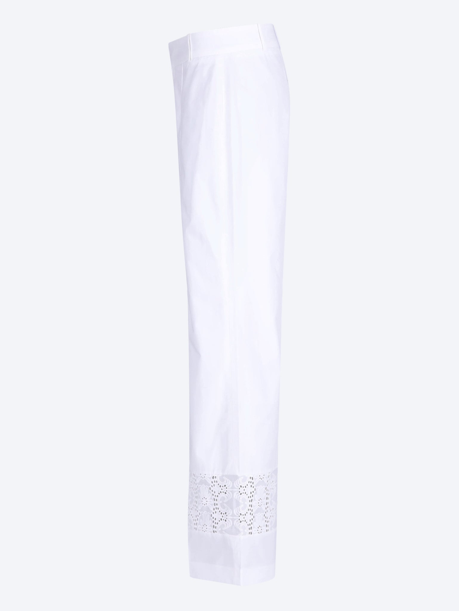 Yoshitomo popelin embroidery pants 2