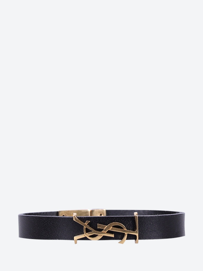 Ysl leather bracelet 1